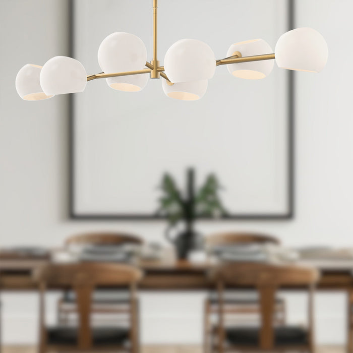 Willow Linear Pendant by Alora Lighting
