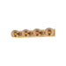 Willow 31-in Brushed Gold/Copper Glass 4 Lights Vanity by Alora Lighting | VL548431BGCP | Alora Lighting