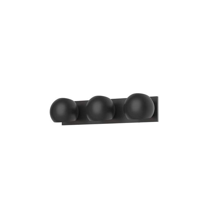 Willow 22-in Matte Black 3 Lights Vanity by Alora Lighting | VL648322MB | Alora Lighting