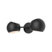 Willow 17-in Matte Black 2 Lights Wall/Vanity by Alora Lighting | WV648217MB | Alora Lighting
