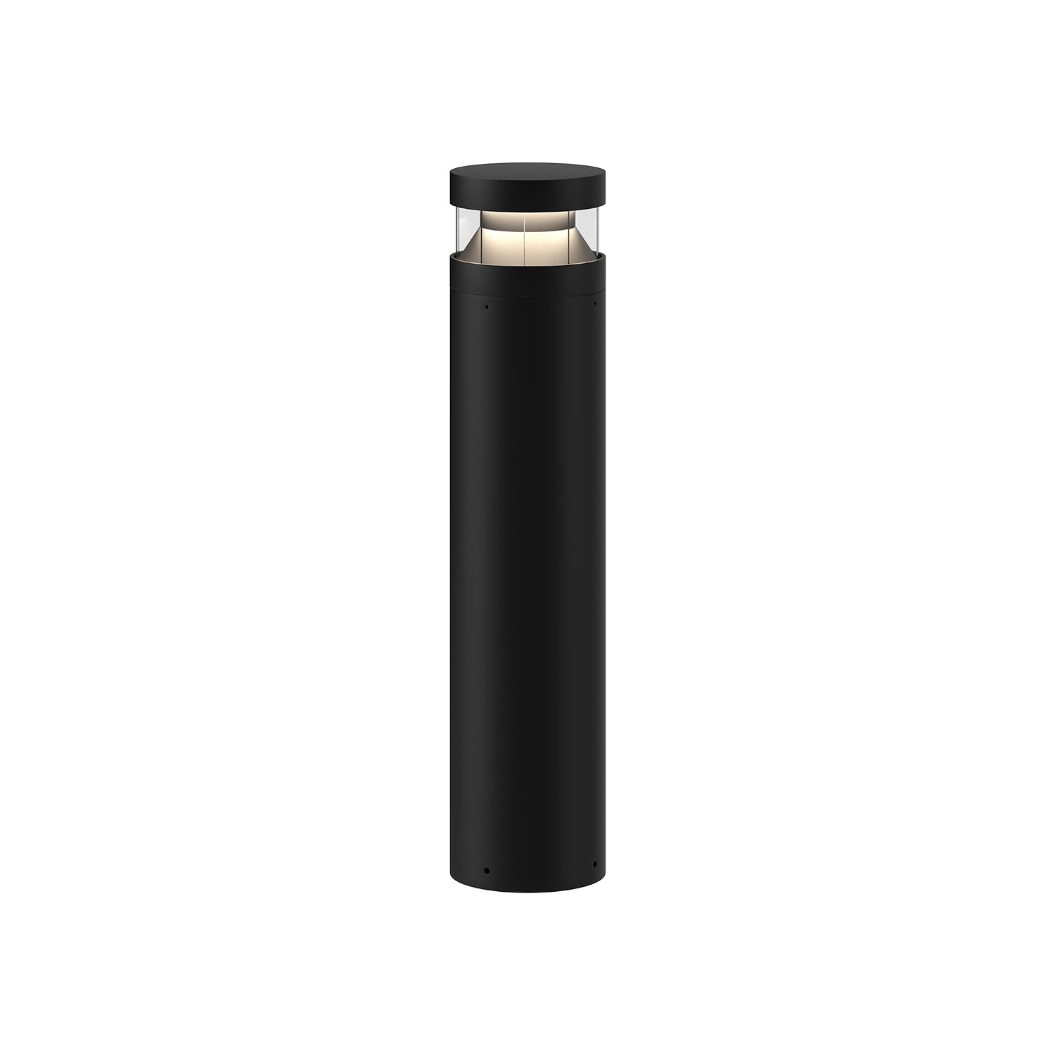 Windermere LED Exterior Bollard in Black Finish | Kuzco Lighting