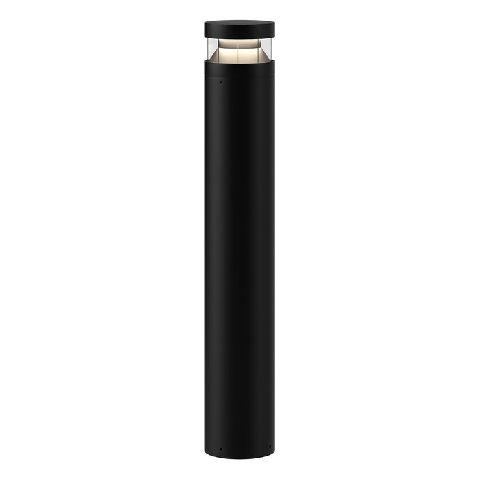Windermere LED Exterior Bollard in Black Finish | Kuzco Lighting