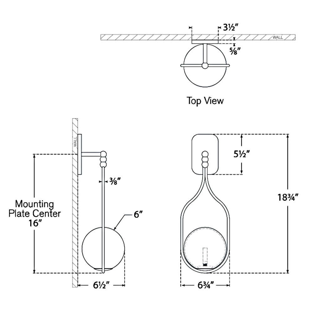 Jodo LED Wall Sconce