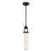 Wynwood 15-in Urban Bronze/Glossy Opal 1 Light Pendant by Alora Lighting | PD355015UBGO | Alora Lighting