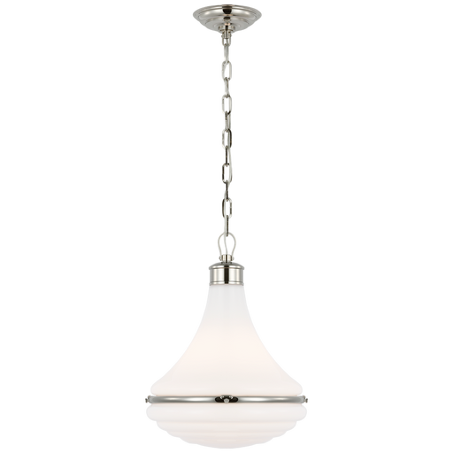 Wesley 15" Pendant Polished Nickel