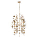 Yukari 41-in Polished Brass 16 Lights Chandelier by Alora Lighting | CH340041PB | Alora Lighting