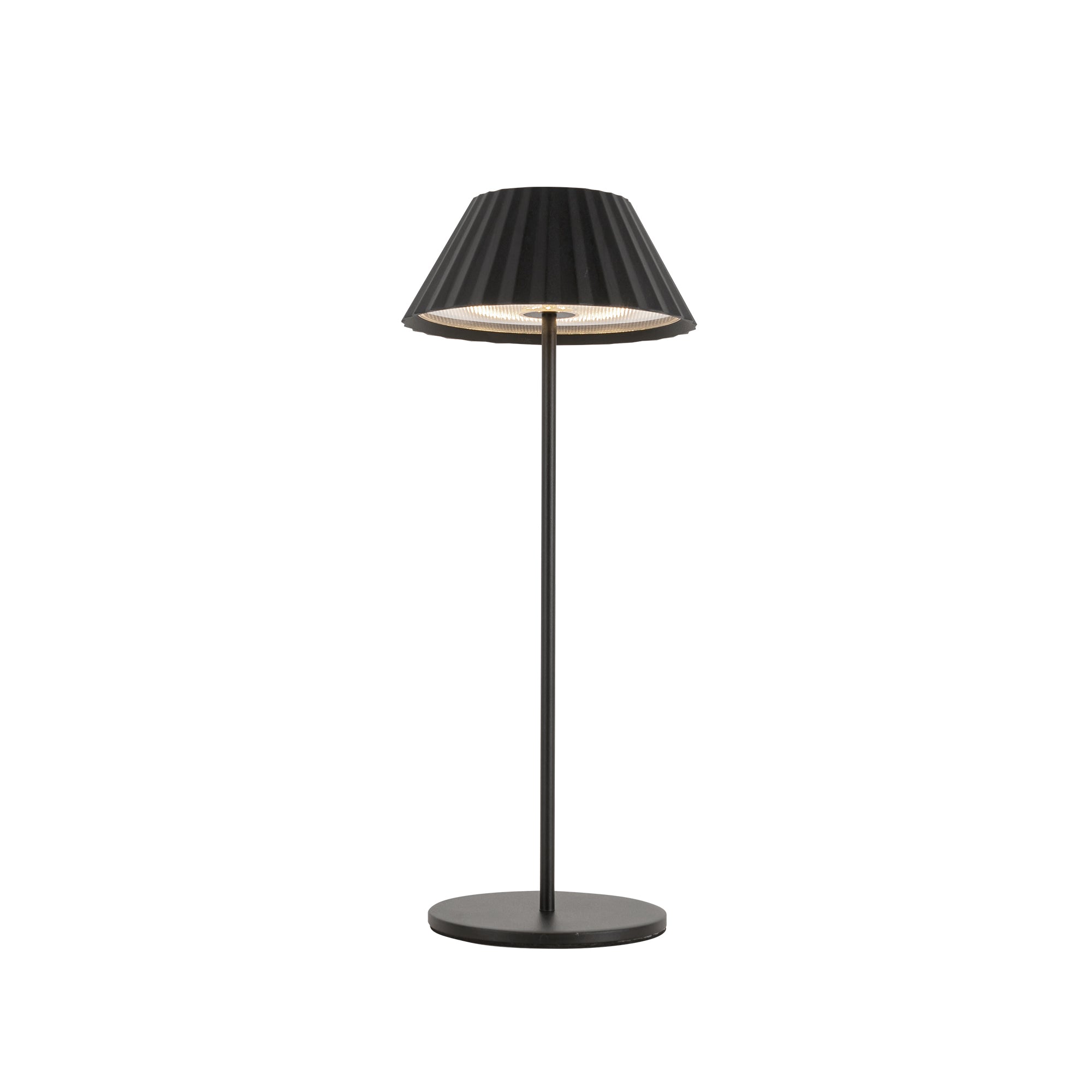 Zola LED Table Lamp in Black Finish | Kuzco Lighting