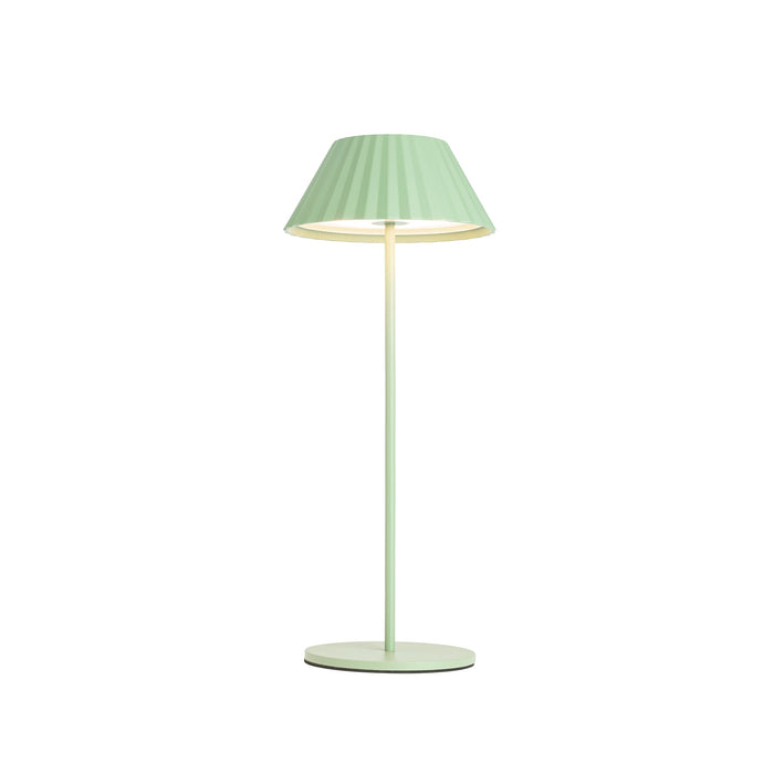 Zola LED Table Lamp in Sage Green Finish | Kuzco Lighting