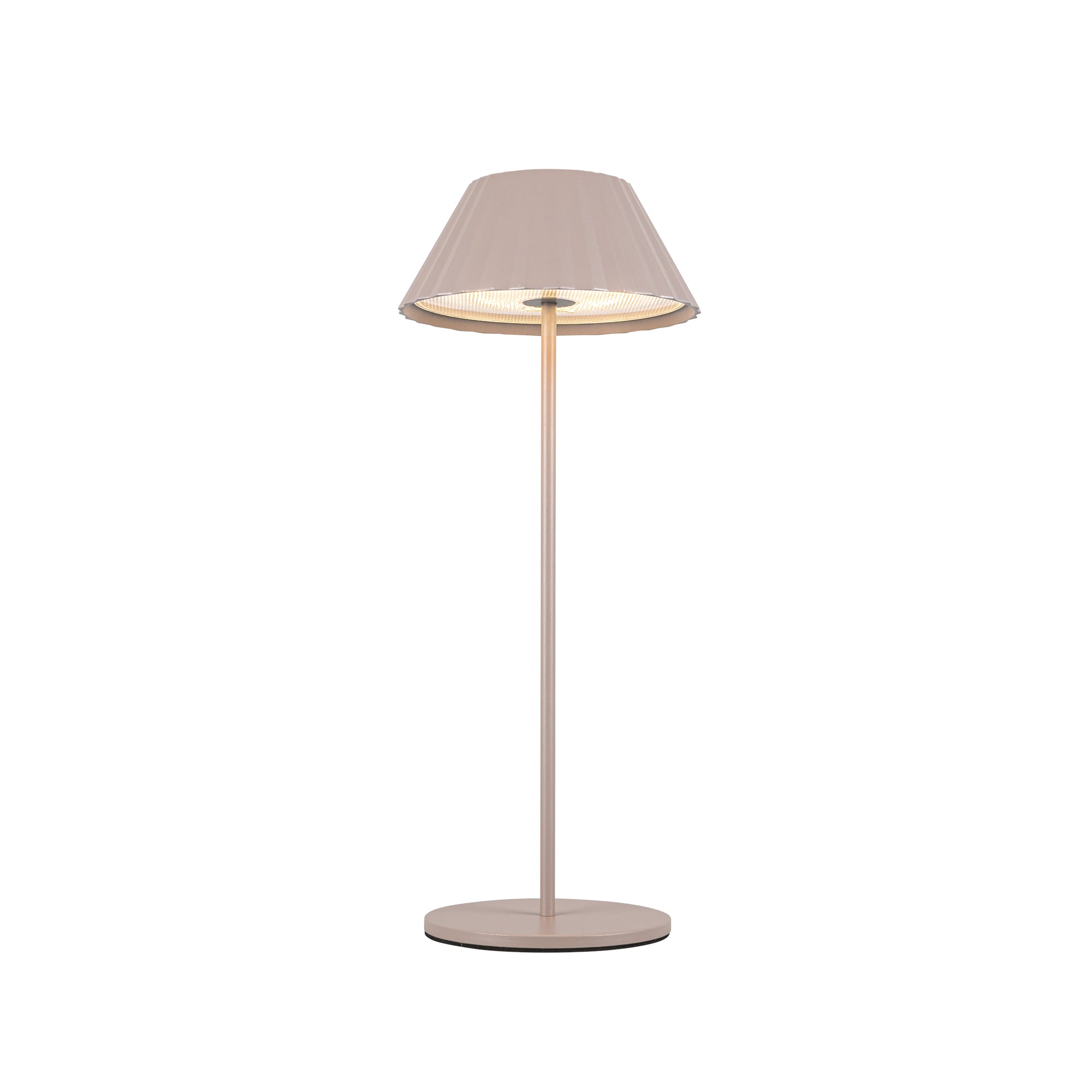Zola LED Table Lamp in Moonstone Gray Finish | Kuzco Lighting