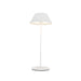Zola LED Table Lamp in White Finish | Kuzco Lighting