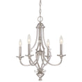 Load image into Gallery viewer, Savannah Row 4 Light Chandelier in Brushed Nickel - Minka-Lavery
