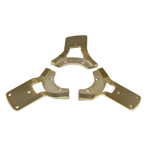 Arcade Custom Finish Kit in Burnished Brass by Visual Comfort Fan