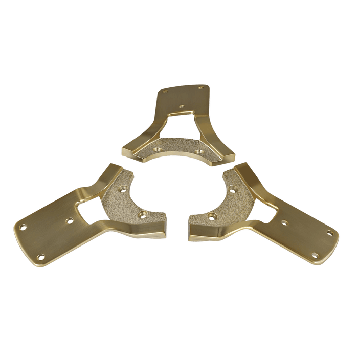 Arcade Custom Finish Kit in Burnished Brass by Visual Comfort Fan