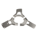 Arcade Custom Finish Kit in Brushed Steel by Visual Comfort Fan