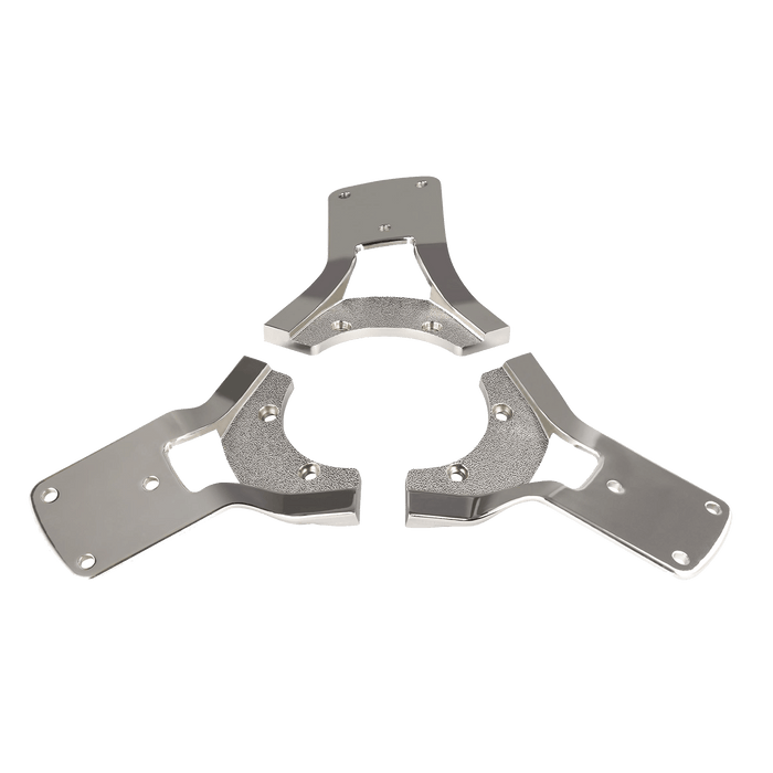 Arcade Custom Finish Kit in Polished Nickel by Visual Comfort Fan