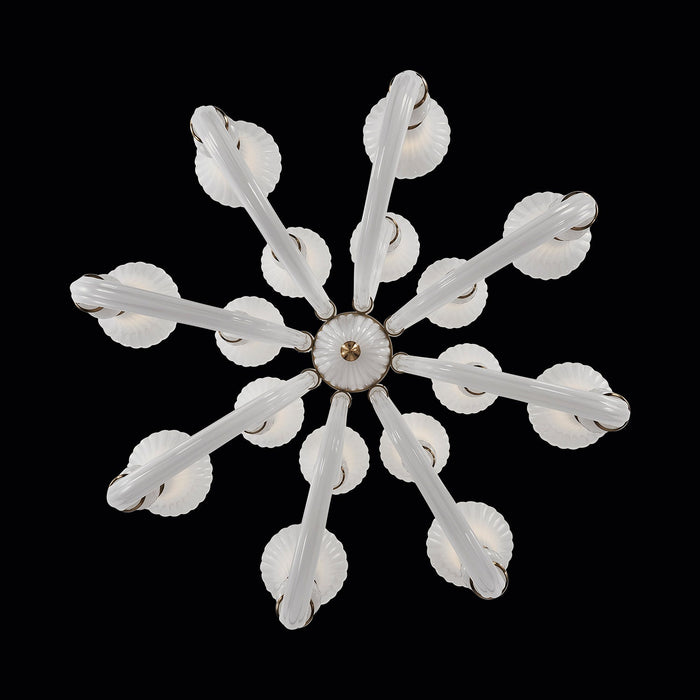 Allegri Bianca 2-Tier Chandelier
