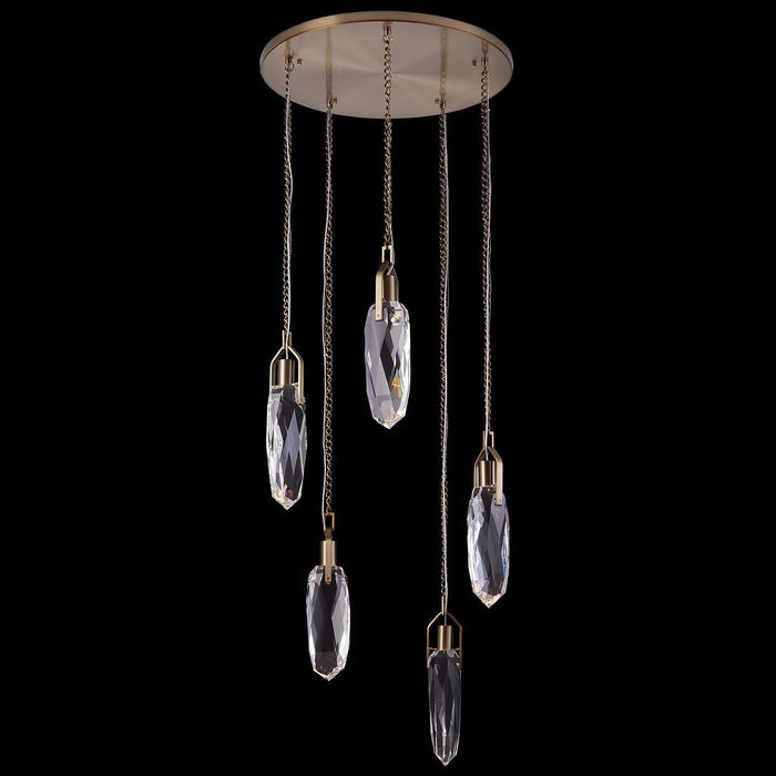 Allegri Diamante Multi Drop Pendant