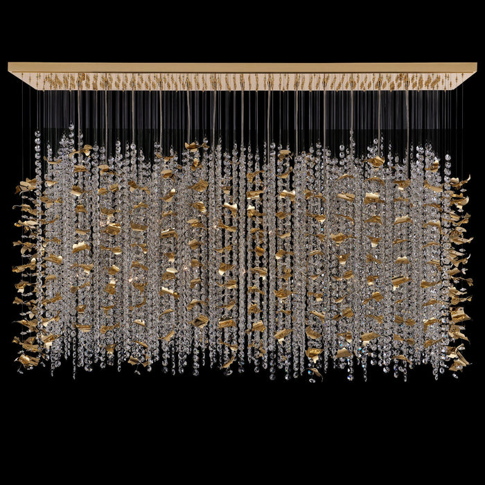 Allegri Floating Leaves Linear Suspension