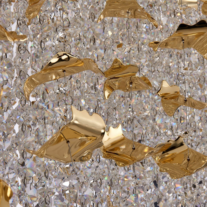 Allegri Floating Leaves Linear Suspension