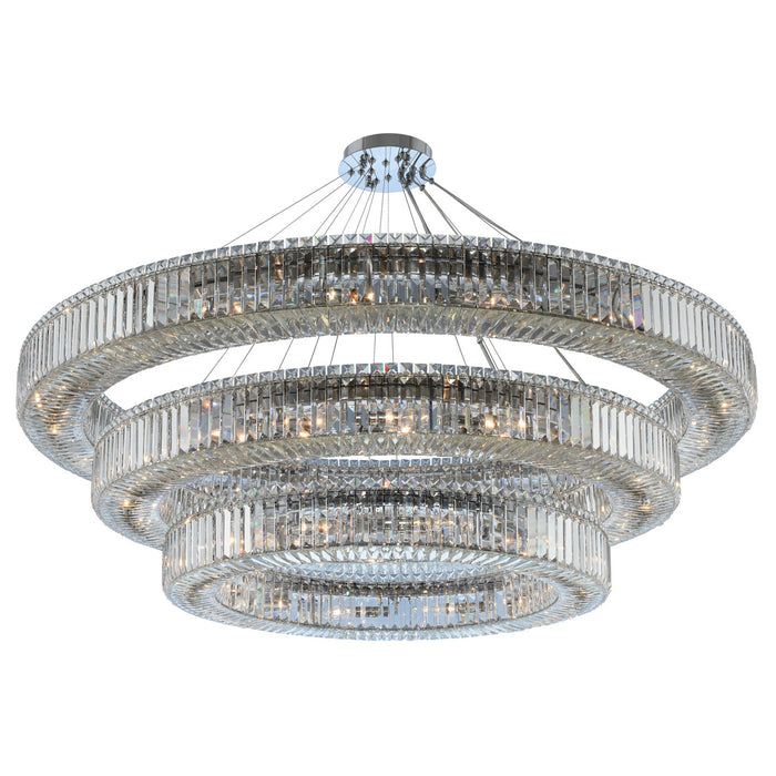 Allegri Rondelle 3 Tier Chandelier