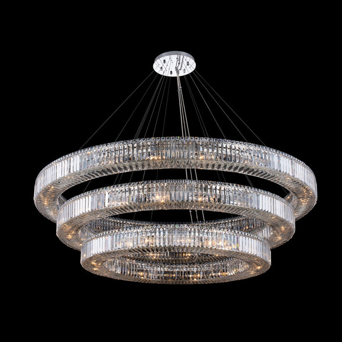 Allegri Rondelle 3 Tier Chandelier