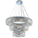 Allegri Rondelle 3 Tier Chandelier