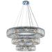 Allegri Rondelle 3 Tier Chandelier