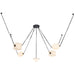 Alora Lighting Mineral Color-Select Chandelier