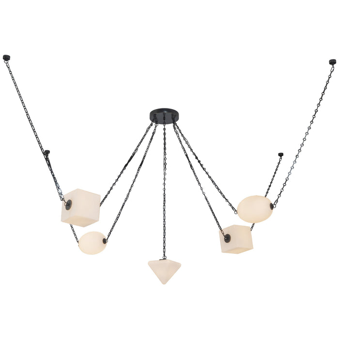 Alora Lighting Mineral Color-Select Chandelier