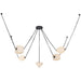 Alora Lighting Mineral Color-Select Chandelier