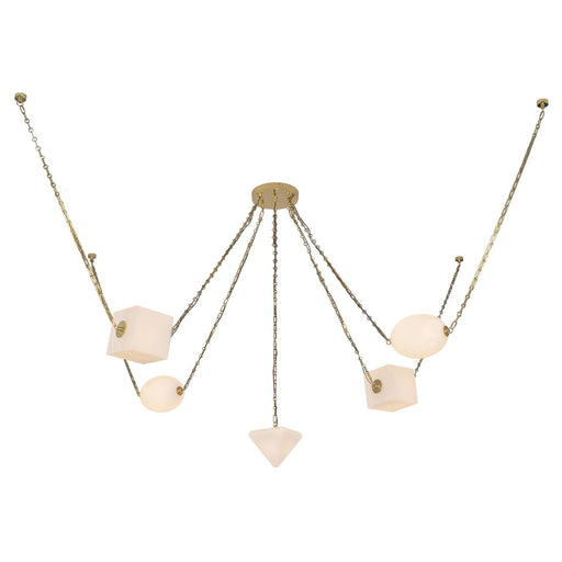 Alora Lighting Mineral Color-Select Chandelier