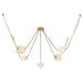 Alora Lighting Mineral Color-Select Chandelier