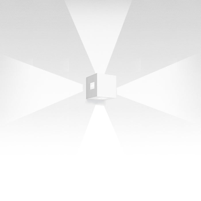 Artemide Effetto Square Outdoor Wall Light