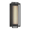 Load image into Gallery viewer, Eastly 1 Light Outdoor LED Wall Mount in Sand Coal Black Finish . - Minka-Lavery
