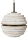 Avenue Lighting Sedona Ribbed Pendant