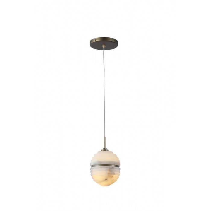 Avenue Lighting Sedona Ribbed Pendant