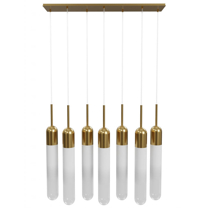 Avenue Lighting Tribeca Linear Multi-Light Pendant