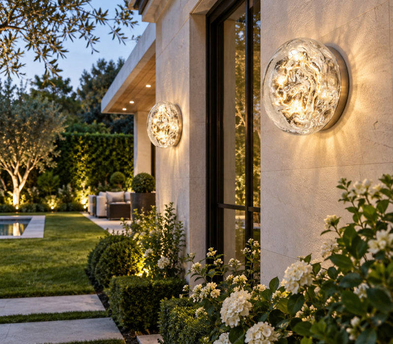 Avenue Outdoor Round Wall Light