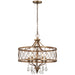 West Liberty 6 Light Chandelier in Olympus Gold Finish - Minka-Lavery