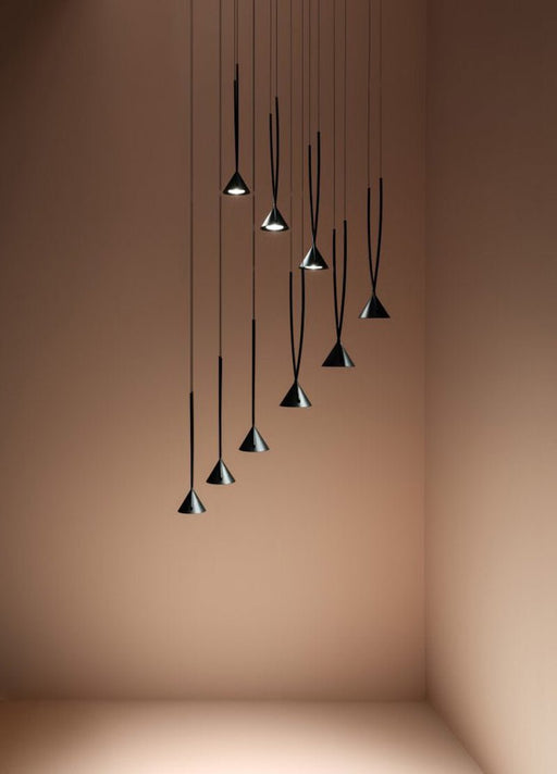Jewel Round Multi-Light Pendant by Axolight