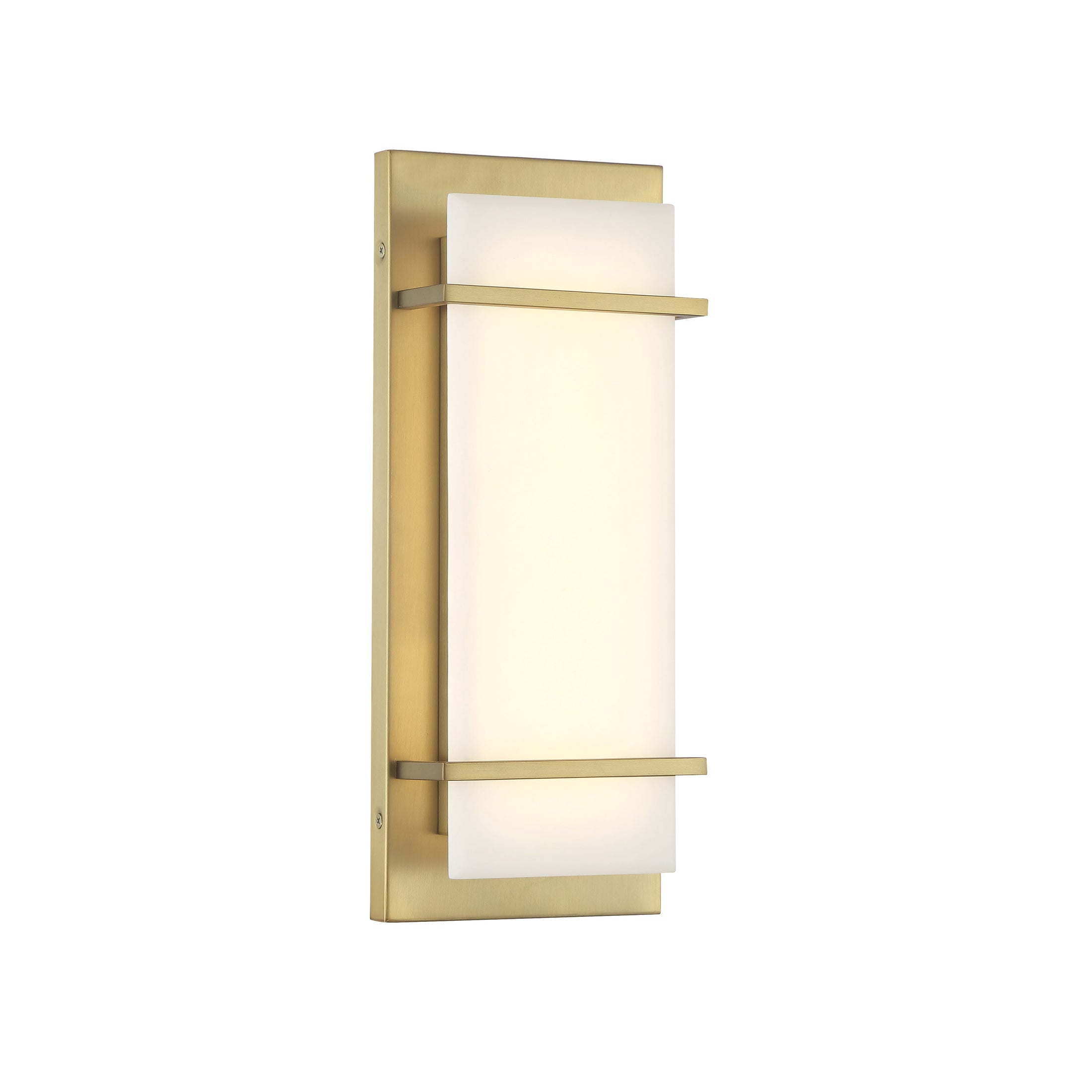 Tarnos 16" Wall Sconce in Soft Brass Finish and Faux Alabaster - Minka-Lavery