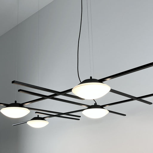 Crosshatch Pendant by B.Lux