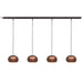 Bover Outrack Garota Outdoor Multi-Light Linear Pendant