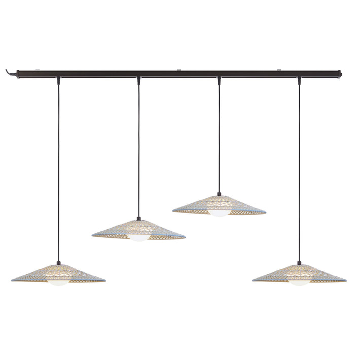 Bover Outrack Nans S/55 Outdoor Multi-Light Linear Pendant