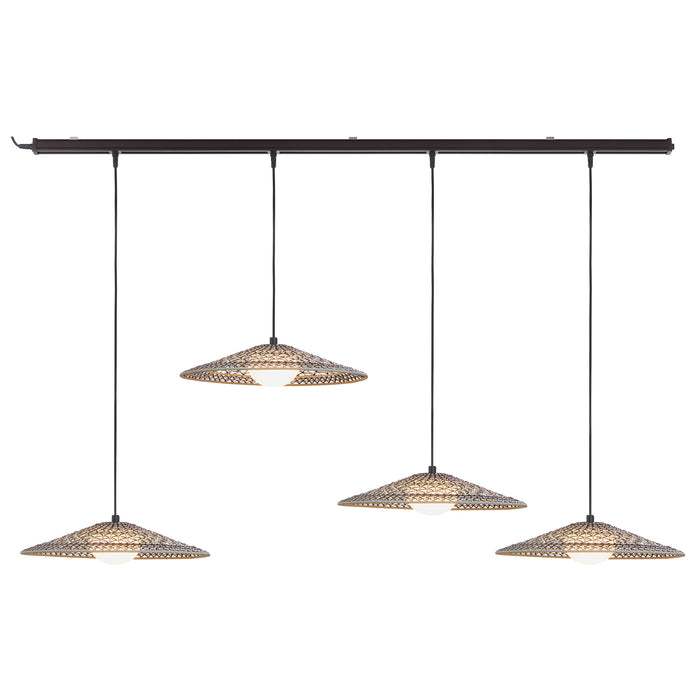 Bover Outrack Nans S/55 Outdoor Multi-Light Linear Pendant