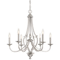 Load image into Gallery viewer, Savannah Row 6 Light Chandelier in Brushed Nickel - Minka-Lavery
