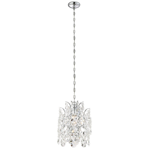 Isabella’s Crown 1 Light Mini Pendant in Chrome - Minka-Lavery