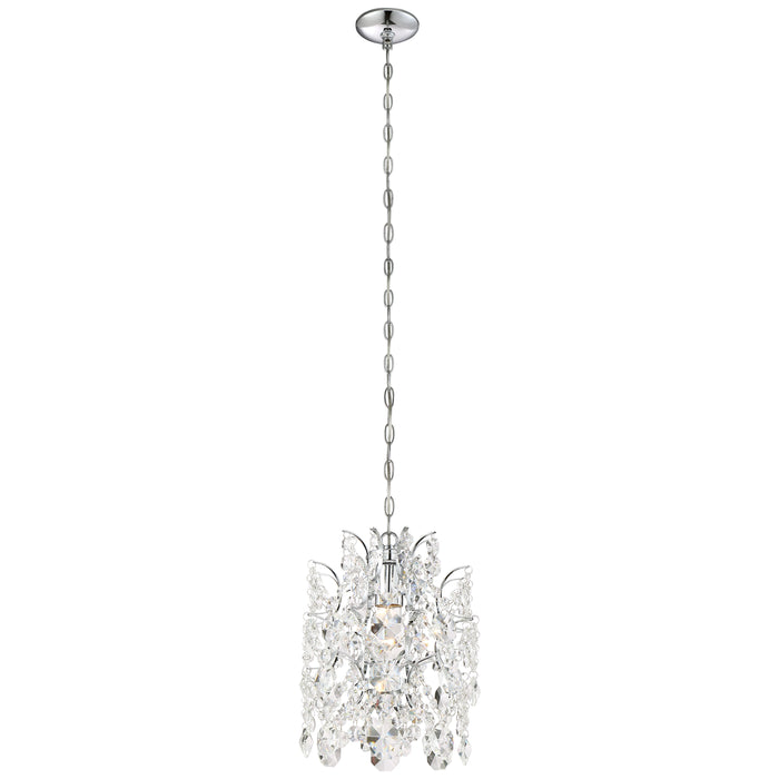 Isabella’s Crown 1 Light Mini Pendant in Chrome - Minka-Lavery