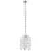 Isabella’s Crown 1 Light Mini Pendant in Chrome - Minka-Lavery