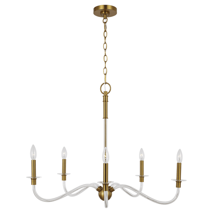 Hanover Medium Chandelier by Visual Comfort Studio